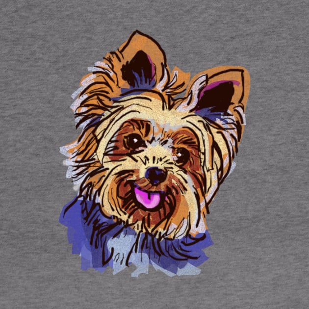 The Yorkie Love of My Life by lalanny